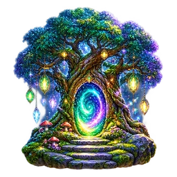Enchanted Tree Portal scatter symbol